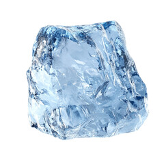 Obraz premium Ice on transparent background