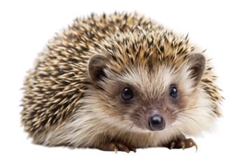hedgehog mammal animal rodent isolated on a white  (2) png