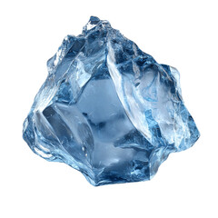 Obraz premium Ice on transparent background