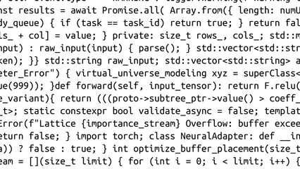 Conceptual java code of web page or javascript programming concept. Simulation of abstract software computer programming code.