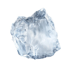 Obraz premium Ice on transparent background
