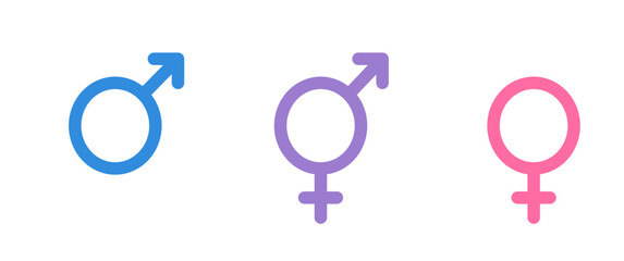 male and female symbols