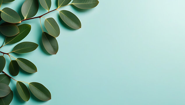 fresh eucalyptus border adds fragrant touch room unique stylish decorative frame cut design