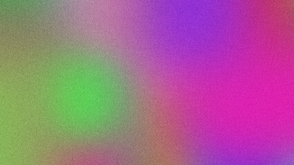 Colorful Gradient and Grainy Noise for Futuristic Poster Designs, Vibrant Poster Design with Gradient and Grainy Texture Effects