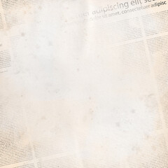 Fototapeta premium Old scrapbook paper design. Parchment background universal