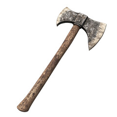 Iron Axe Used by Ancient People to Chop Trees