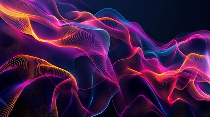 Obraz premium Background of abstract crystal