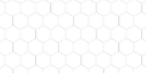 3d hexagonal structure futuristic white background and embossed hexagon abstract with hexagon background. honeycomb hexagonal background. Hexagon shape, white, shiny black. hexagon pattern shape.