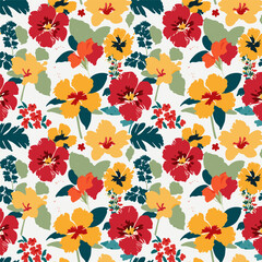 Discover Exquisite Floral Patterns: Hand-Drawn, Seamless, Watercolor, and Vintage Designs Perfect for Textiles, Wallpapers, Digital Art, Invitations, and More Creative Projects - Elevate Your Designs 