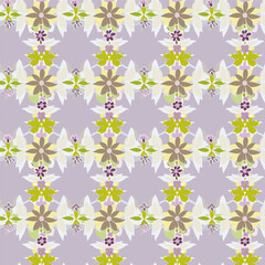 Fototapeta premium Discover Exquisite Floral Patterns: Hand-Drawn, Seamless, Watercolor, and Vintage Designs Perfect for Textiles, Wallpapers, Digital Art, Invitations, and More Creative Projects - Elevate Your Designs 