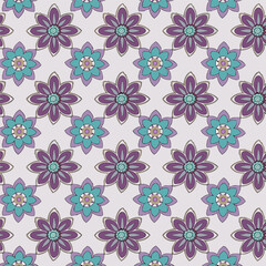 Fototapeta premium Discover Exquisite Floral Patterns: Hand-Drawn, Seamless, Watercolor, and Vintage Designs Perfect for Textiles, Wallpapers, Digital Art, Invitations, and More Creative Projects - Elevate Your Designs 