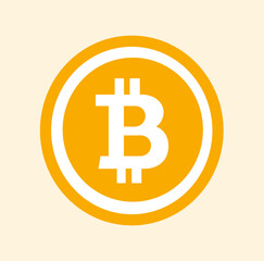 bitcoin sign icon
