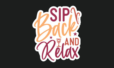 Alcohol Stickers Design And Single Design,
