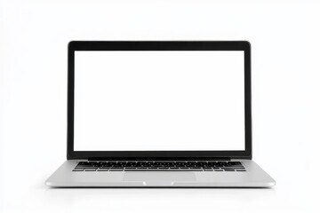 A sleek, modern laptop rests on a clean surface ready for creative projects and digital exploration during a bright workday