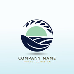 Design a logo around a slogan for a agricultural advisory company