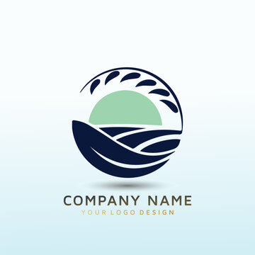 Design a logo around a slogan for a agricultural advisory company