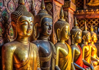 Stunning Buddhist Sculptures of Luang Prabang, Laos - Exquisite Product Photography