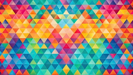 Colorful geometric shapes background