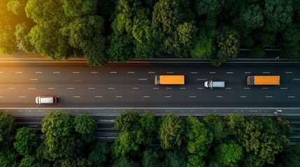 Sepia Skyline of Synchronized Transit