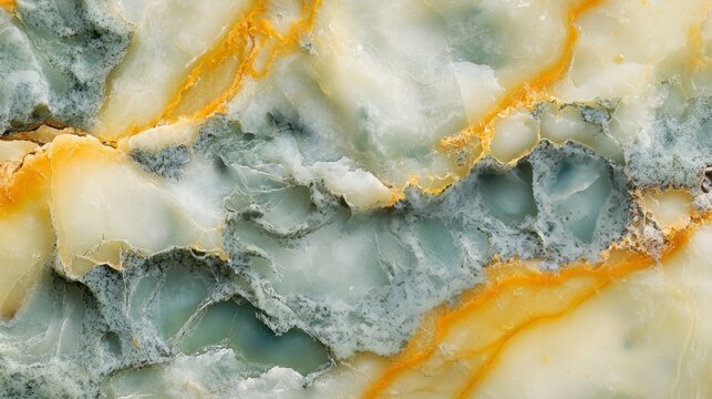 Detailed view of blue cheese emphasizing the distinct characteristics