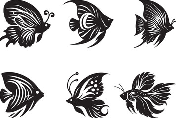 Butterflyfish vector and graphic resource