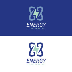 Energy logo template