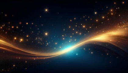 sparkling falling star stardust trail cosmic glittering wave and glowing effect brightness wave fairy glamour magics illustration