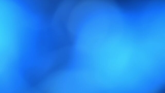 Fluttuazione di luci azzurre sfocate su sfondo scuro