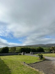green mountain landscape 