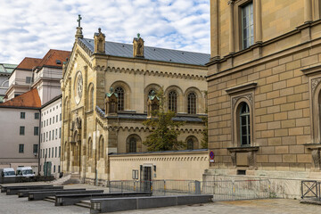 The All Saints Church, Allerheiligen-Hofkirche in Munich, Germany