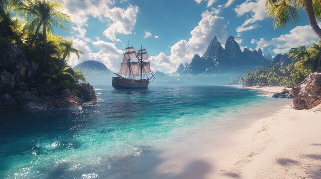 Captain jack sparrow's island adventure