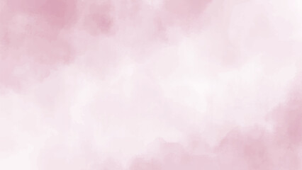 Abstract horizontal watercolor background. Hand drawn vector texture. Brush stroked painting pastel color watercolour