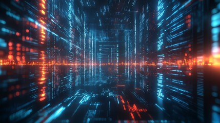Obraz premium Big data concept. Big Data. Ultra realistic. Photorealistic