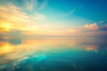 Obraz premium Tranquil Pastel Gradient Background - Low Light Photography for Serene Mornings