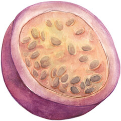 Watercolor Fruit Clipart Collection – Hand-Painted Tropical and Fresh Fruits Including Berries