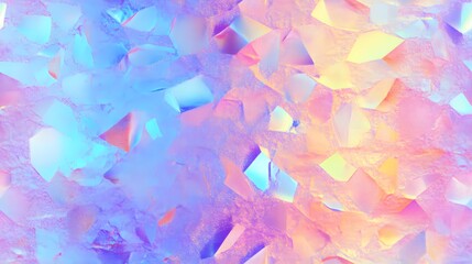 Iridescent Holographic Foil Texture Background