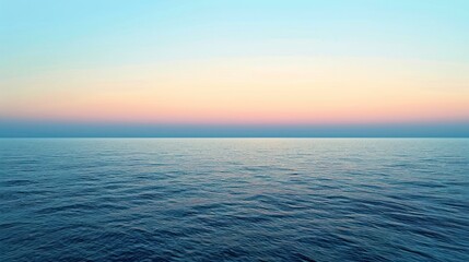 Obraz premium Tranquil Seascape at Sunset