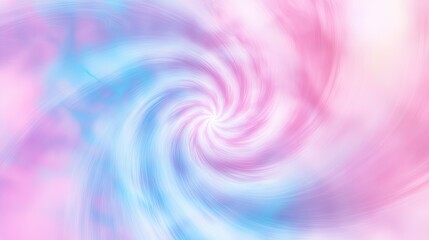 Obraz premium Soft pastel-colored tie-dye spirals, creating a calming background with gentle swirling patterns.