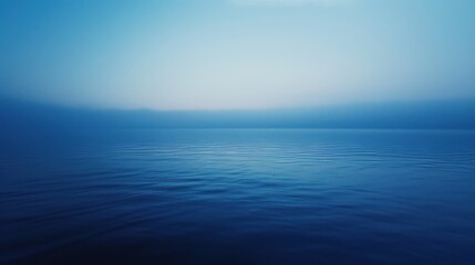 Obraz premium Serene Blue Waters