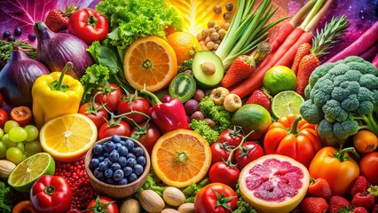 Vibrant Vitamins: Fruits and Vegetables as Nature's Nutrient Powerhouses