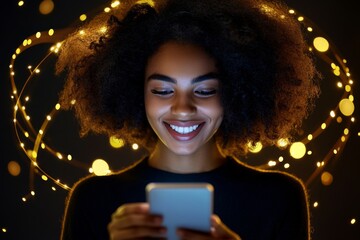 Customer enjoying a consistent brand experience, symbolizing repeat engagement and trust