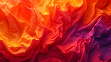 Obraz premium Vibrant Gradient Fabric Texture