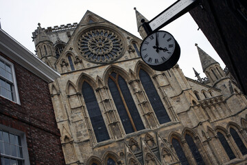 York Minster - Deangate - York - North Yorkshire - England - UK