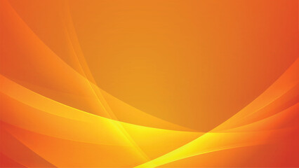 Obraz premium Abstract and Minimal Curly Orange Background illustration