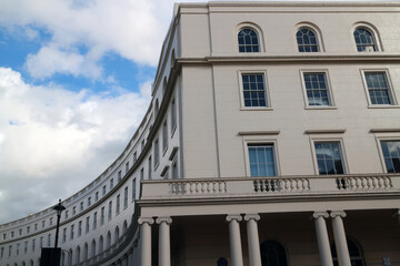 Buildings at Park crescent - Marybone - Westminster - London - England - UK