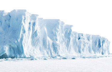 Obraz premium PNG Arctic nature landscape mountain.