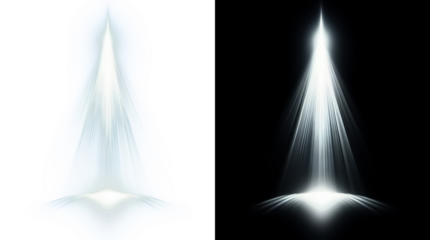 light beam bright, star-like explosion of light radiating outward in a cross shape