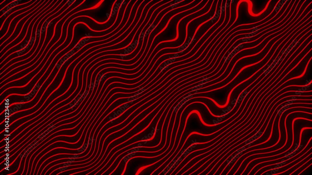 Poster wavy line animation, wave line animation abstract background