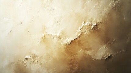 Abstract brushstrokes of light gold and cream colors softly blending over a detailed textured surface.