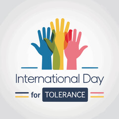 Obraz premium professional poster for International Day for Tolerance